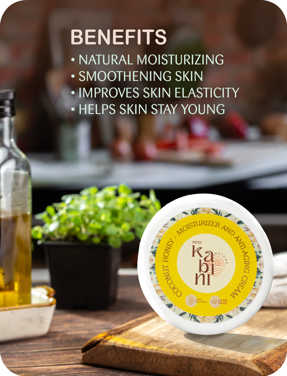Coconut Honey-Moisturizer and Anti-Aging Cream